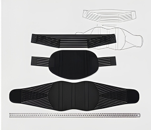 Ceinture de soutien de maternité ajustable en trois parties pour la mi-à la fin de la grossesse, soutien lombaire, respirante, en polyester et nylon - Product Image 6