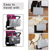 Coolsa — serviette à langer Portable pour maman, accessoire de voyage, fourre-tout pour changer les couches de bébé, sangles à bandoulière réglables, 3 en 1, nouveau modèle