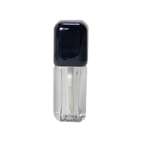 Flacons de gloss à lèvres luxueux de 5 ml, tubes de gloss à lèvres personnalisés, logo personnalisé, flacon de gloss à lèvres en métal, emballage liquide vide pour blush