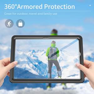 Fundas Protectoras Impermeables para Tablet <span class=keywords><strong>Samsung</strong></span> <span class=keywords><strong>Galaxy</strong></span> <span class=keywords><strong>Tab</strong></span> A11 Plus de 11 Pulgadas 2025, Transparentes, de PET, con Protector de Pantalla Integrado - Product Image 2