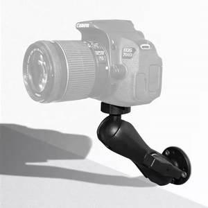 Support mural rotatif à 360° pour caméra d'action avec adaptateur de filetage 1/4'' pour appareil photo reflex numérique, lumière LED, flash, caméra - Product Image 1