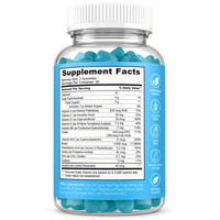 Gummies capillaires OEM ODM à la biotine pour la croissance des cheveux, supplément multivitaminé naturel aux fruits pour la santé capillaire