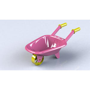 Carretilla de Juguete de Plástico con Rueda Delantera Individual, Marco Estable y Asas de Fácil Agarre, Venta al por Mayor - Product Image 1