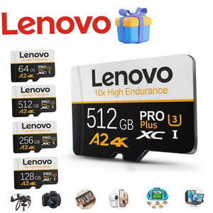 Tarjeta de memoria Lenovo de alta velocidad, 1TB, 512GB, 256GB, Clase 10, tarjeta Flash TF para teléfono, tableta, UAV, nueva - Product Image 1