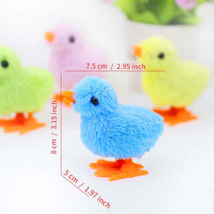 Pollito de Pascua, pollo de peluche, regalo de Pascua para niños, niñas, pollo de peluche, reloj, juguete de juego interactivo - Product Image 5