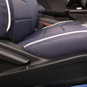 EKR Airbag compatible luxe cuir <span class=keywords><strong>bleu</strong></span> Fit ensemble complet housses de siège de voiture personnalisées pour Toyota Camry 2016 2021 2022 <span class=keywords><strong>2023</strong></span> - Product Image 5