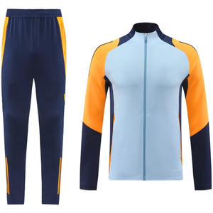 Chaquetas de Fútbol en Oferta, Chaquetas Deportivas Personalizadas para Hombre con Cremallera Completa, Trajes de Fútbol para Clubes, Chaquetas de Fútbol para Marsella - Product Image 3