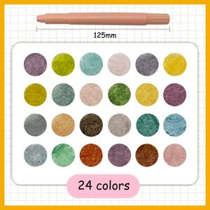 Marcadores Bíblicos sin Sangrado para Diario, Escritura Suave, Resaltadores Bíblicos, 24 Colores, Juego de Marcadores de Gel para Regalo - Product Image 6