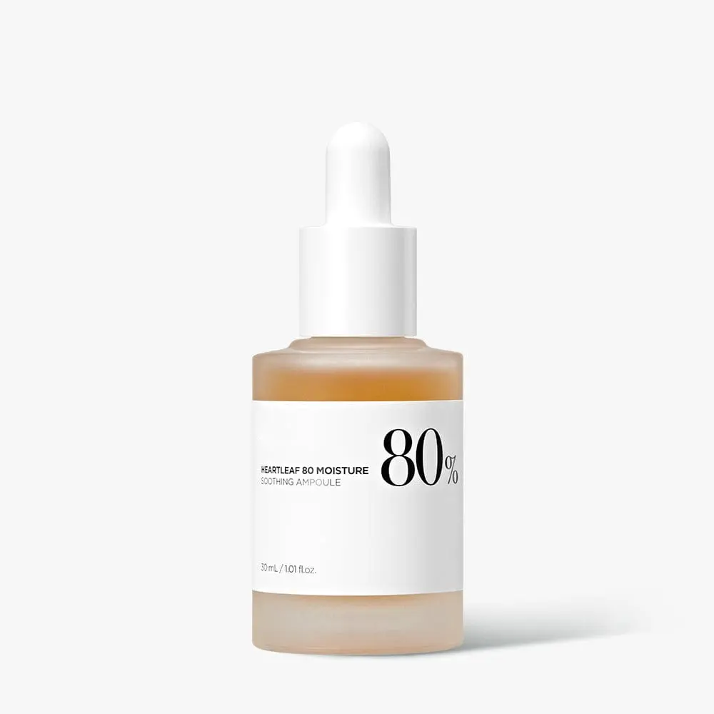 80% Verzachtende Ampul Essence 30Ml Vloeibare Vochtinbrengende Crème Voor Gevoelige Neutrale Droge Olieachtige Combinatie Huidtypes