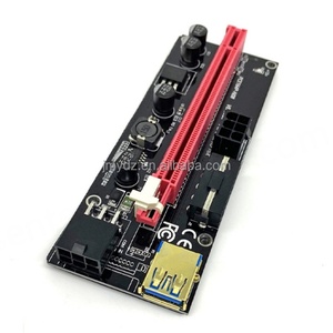 Tarjeta Adaptadora PCI-E 6 Pines Express 1X a 16X, PCI E X16 USB 3.0, Versión 009 009S - Product Image 4