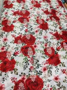 Smooth Soft Printed 100% <b>Polyester</b> Multicolor Satin <b>Fabric</b> for DIY Sewing Crafts Wedding Dress Shiny Decoration - Product Image 5