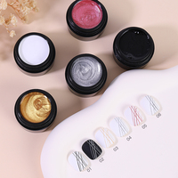 Gel UV semi-permanent en gros pour ongles, avec gel de construction, pour peinture, dessin, manucure, vernis, liner pour nail art, couleurs assorties