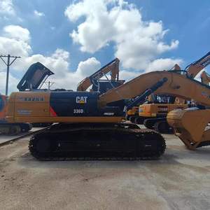 Excavatrice sur chenilles d'occasion de haute qualité, modèle Cat 336D2L, importée du Japon, faible nombre d'heures de fonctionnement, sans défaut, rapport d'inspection disponible, stock prêt à la vente - Product Image 2