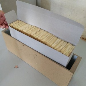 Usa e getta bottiglia imballato stuzzicadenti di bambù stuzzicadenti in legno in vendita - Product Image 4