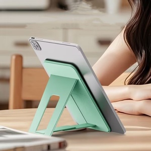 Mới nhất phong cách gấp từ <span class=keywords><strong>Ipad</strong></span> chủ đứng với PU chủ thẻ bàn sử dụng điện thoại di động chủ sở hữu trong kho - Product Image 5