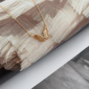 Collar de Plata de Ley S925 de Corea del Sur con Colgante de Corazón de Melocotón Estilo Nicho Francés, Cadena para Clavícula - Product Image 5