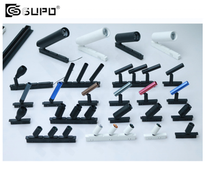 GUPO Factory 24V 48V Slim Ultra Thin <span class=keywords><strong>MINI</strong></span> Track <span class=keywords><strong>Rail</strong></span> <span class=keywords><strong>LED</strong></span> Tiny Jewelry <span class=keywords><strong>Spot</strong></span> Lights Display Showcase 2W 3.5W 6W 9W Luminaires d'armoire - Product Image 1