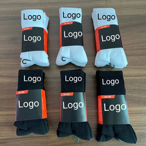 Men's Ankle <b>Socks</b> Cotton Breathable Daily Wear White <b>Black</b> Logo Print Knitted Spring Style Regular Fit - Product Image 3
