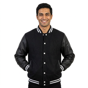 Custom Made Varsity <b>Jackets</b> Letterman <b>Jackets</b> <b>Baseball</b> College <b>Jacket</b> Pakistan Manufacture Price CollegeBaseballjacket <b>for</b> <b>men</b> - Product Image 1