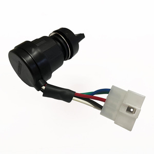 Interruptor de encendido para motor diésel, arranque eléctrico de cinco cables para piezas de generador, material plástico - Product Image 4