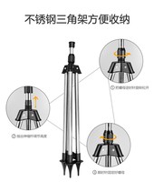 Alat Penyiram Taman Otomatis Berputar dengan Tripod Stainless Steel, Jet Air 360 Derajat untuk Irigasi Taman dan Rumput