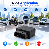Traceur GPS OBD2 4G Plug and Play, positionnement en temps réel, historique des trajets, alarme géofence pour la gestion de flotte automobile