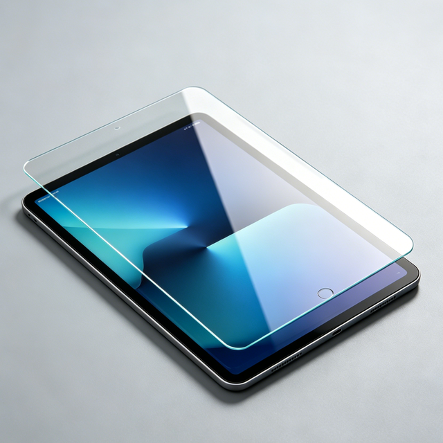 9.7/10.2/10.5/11/12.9 Inch 9H Clear Tempered Glass Tablet Screen Protector for Ipad 8 9 10 Pro 11 2026 2025 2024 Air 11 13 M4 M5