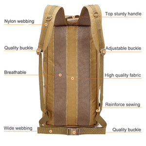 Custom Men Travel Bags Rucksack Large Capacity Tactical Hiking Camping Hunting Outdoor Travel <b>Waterproof</b> <b>Backpack</b> - Product Image 3
