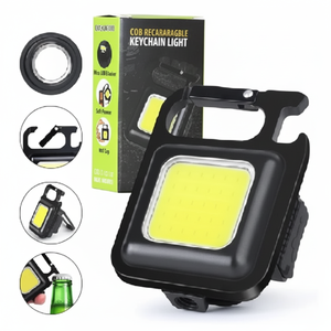 Mini luce notturna multifunzione all'aperto portachiavi per campeggio e uso di emergenza - Product Image 1