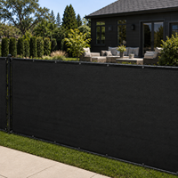 Écran de clôture en HDPE haute résistance, résistant aux UV, coupe-vent, pour jardin, balcon, cour