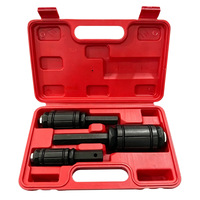 NOUVEAU Kit d'outils d'expansion de silencieux d'échappement manuel en acier au chrome-vanadium HYTD HY-DXZP 3 pièces avec étui rigide