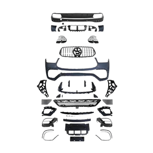 ZHOUCHI 2020-2022 Benz <span class=keywords><strong>GLE</strong></span> W167 Sport AMG <span class=keywords><strong>S63</strong></span> Style Auto Kit de carrosserie Pare-chocs avant Lèvres arrière Mise à niveau Nouveau Non peint à visser - Product Image 1