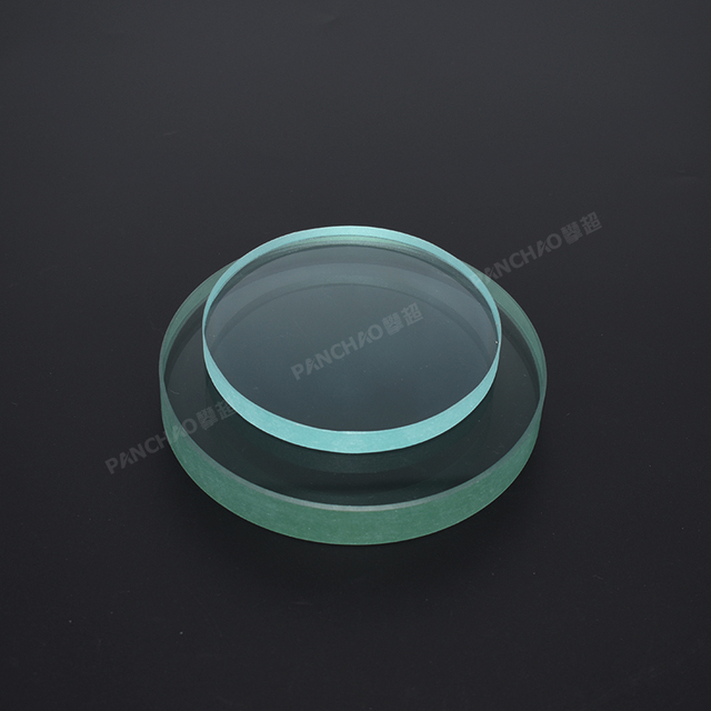 High Clarity High Temperature Resistant Tempered Glass Cover for Instruments and Lighting Applications