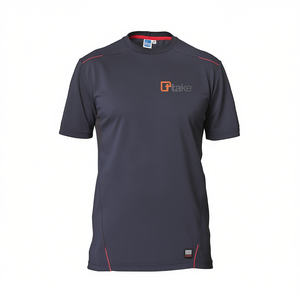 Ttake Short <b>Sleeve</b> T-Shirt Grey XL Workwear - Product Image 2