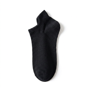 Chaussettes pour hommes avec logo personnalisé 2315, chaussettes décontractées en coton respirant de haute qualité, chaussettes d'affaires pour l'automne, idéales pour les cadeaux - Product Image 3