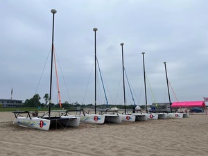 새롭게 디자인된 공장 출고 스포츠 카타마란 세일 보트 (6인용 수상 레저용) - Product Image 4