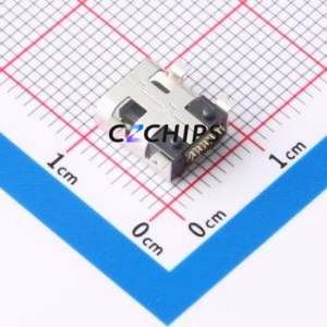 HX MINI 10PTK USB Connector SMD Connector ( Connector Type: Mini-B )( Protocol Standard: USB 2.0 )( Gender: Female ) - Product Image 2