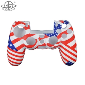 Protecciones personalizadas para mando inalámbrico PS4, funda de silicona suave de Gel de goma para Play Station 4, <span class=keywords><strong>2023</strong></span> - Product Image 3