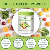 Complément Alimentaire HACCP OEM ODM : Poudre de Superaliments Verts - Mélange Super Vert avec Enzymes Digestives et Antioxydants