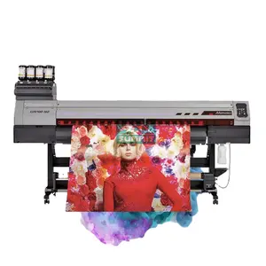 UJV100-160 UV LED प्रिंटर फास्ट ड्राई मशीन दो ब्रदर हेड के साथ