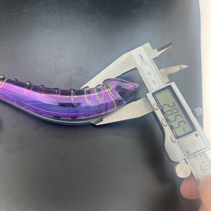 Glazen <span class=keywords><strong>Dildo</strong></span> Butt Plug Crystal <span class=keywords><strong>Glass</strong></span> Anale Plug Transparante Anale Kralen Met Ronde Basis G Spot Stimulatie Massager Plezierstaf - Product Image 6