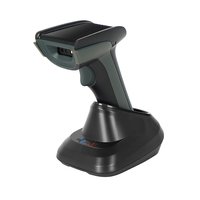 Luckydoor 2D Wireless USB/COM Interface Pemindai Kode QR & Barcode Genggam untuk Stok