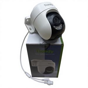 Caméra CCTV Tiandy en stock, caméra réseau Wi-Fi pour la maison, portée IR jusqu'à 50 m, haut-parleur et micro intégrés, caméra PT TD-H633K - Product Image 4