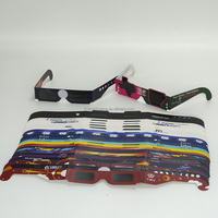 Lunettes d'éclipse solaire en papier promotionnel Lunettes de visionneuse solaire Lunettes d'éclipse solaire 3d