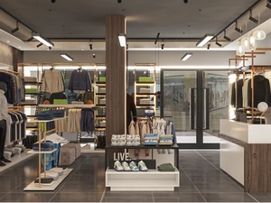 Custom Menswear Store Display Furniture Garment Showcase Apparel Cabinet Retail Fixture Boutique Turnkey Fit-out - Product Image 5