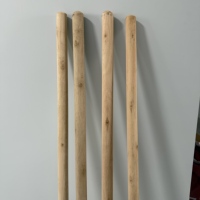 Balai en bois GuiKe avec tête de balai en PP et poils en nylon doux pour le nettoyage des sols extérieurs - Durable et portable pour un usage domestique