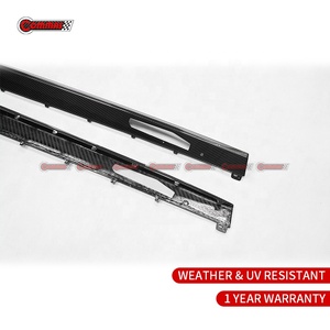 สเกิร์ตข้างคาร์บอนไฟเบอร์แบบแห้ง สำหรับ Mercedes AMG GT63 C192 รุ่น BB Style ผลิตจากคาร์บอนแบบ Pre-Preg พร้อมแผงร็อคเกอร์คาร์บอน จัดจำหน่ายโดยโรงงาน - Product Image 6