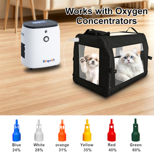 Camera di ossigeno per cani da 100L cane cane gatto animale gabbia di ossigeno ICU grande Pet Brooder Nur - Product Image 1