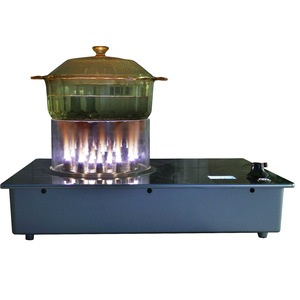 Fornello Elettrico a Fiamma Aperta 110V 220V, Fornello Elettrico da Incasso, Collega e Usa, con Fiamma Visibile - Product Image 1