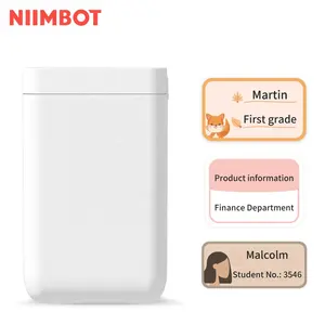 NIIMBOT D101 Android IOS Jual Panas Printer Label Mini Termal Baik untuk Stiker Setengah Inci dan 1 Inci